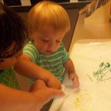 Voorhees KinderCare Photo #7 - Working together to create a masterpiece!