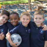 Princeton Academy Of The Sacred Heart Photo - Kindergarten boys on the playground.