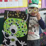 Young World Day School Photo #6 - At Young World, we believe participating in the 100th Day of School with an original googly eyes masterpiece is just what every Kindergartner needs to experience!