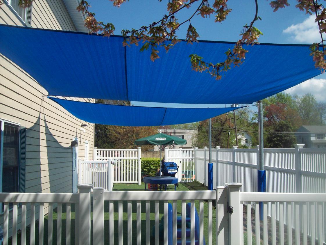 The Goddard School Photo - shaded play area for the toddlers.