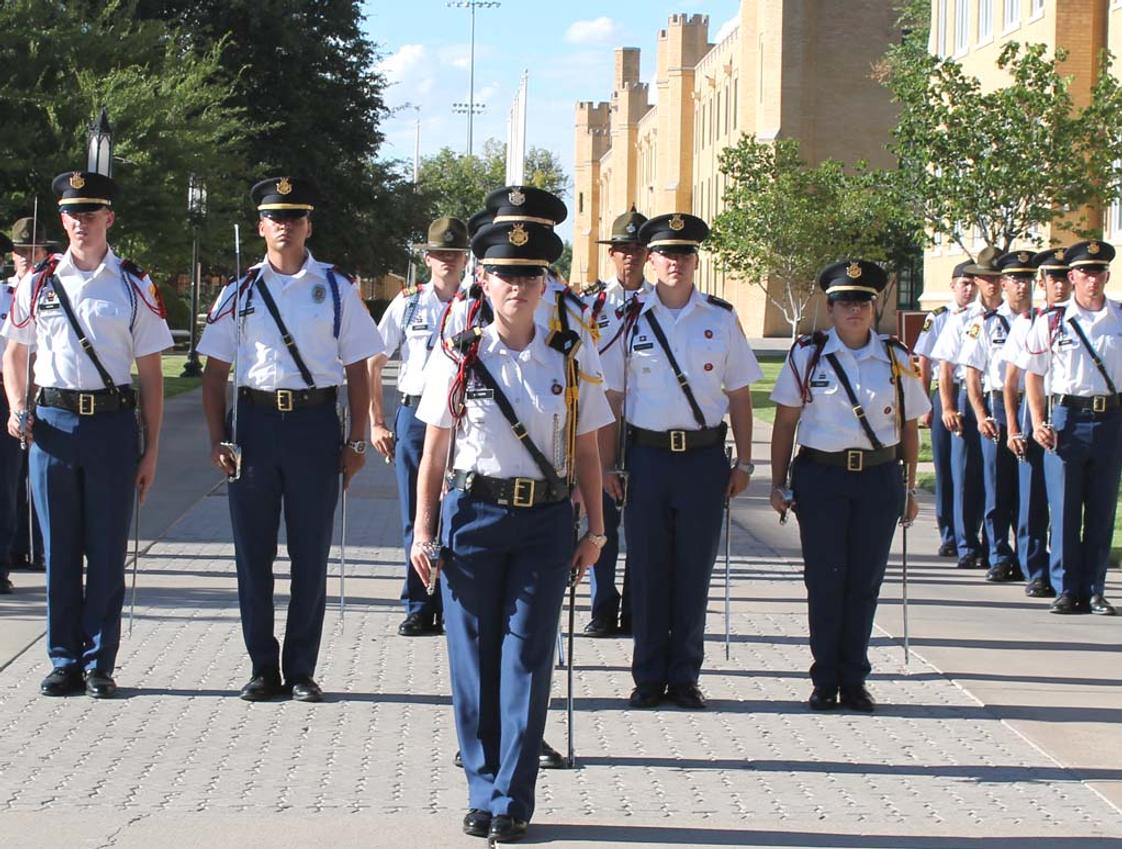 New Mexico Military Institute Photo #1 - The Corps of Cadets, led by the Cadet Regimental Commander, is a "leadership lab" where cadets hone their leadership skills and character through education, training, and experience.