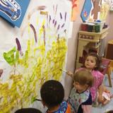 A Child's Place Day School Photo #2 - Toddlers creativity and artistic expression is encouraged to practice fine motor skills and socialization skills.