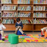 School of the Blessed Sacrament Photo #2 - Our students love to read and our contemporary, spacious library allows them room to explore their world and fosters an appreciation of books.