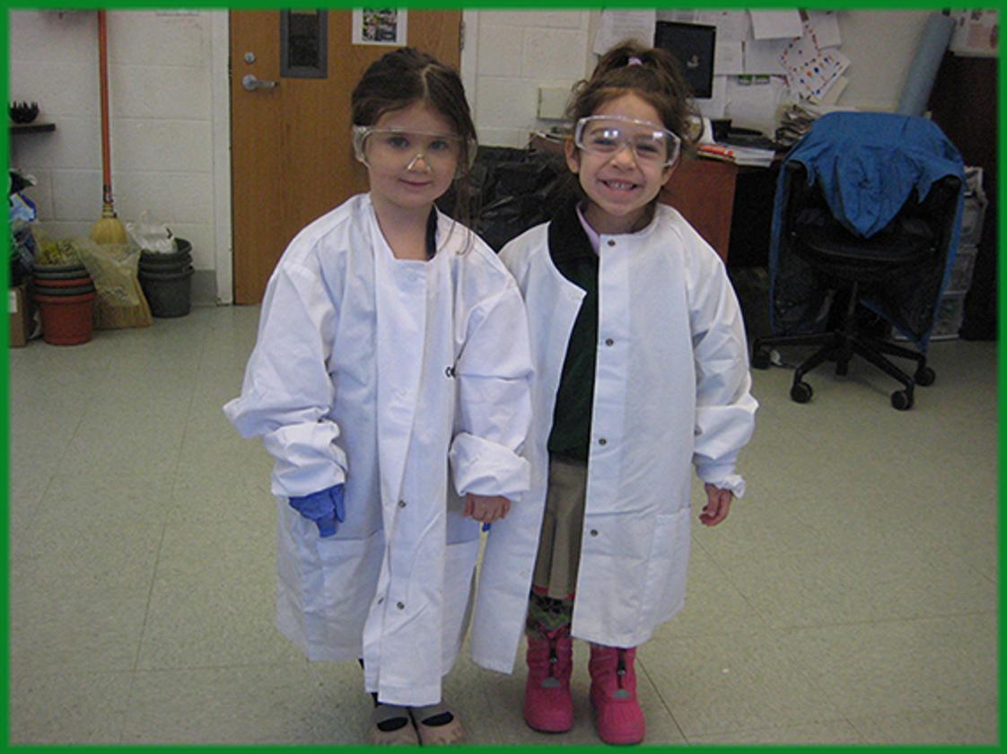 East Woods School Photo #1 - As early as Nursery, East Woods students attend class in our state-of-the-art Science Lab. As the students move through the grades, the school enhances its math and science curriculum with studies in molecular biology, genetics and diverse technologies.