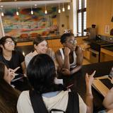 Emma Willard School Photo #5 - Chatting in 2e-caf
