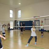 Grapeville Christian School Photo #4 - Our volleyball team getting ready for their first game.