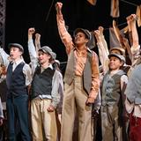 Riverdale Country School Photo #4 - From a recent Middle School production of the musical "Newsies." Middle School students not only perform but also produce, design, and build the sets for two theatrical productions each year. As we like to say at Riverdale, there is no energy like Middle School energy!