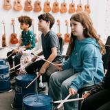 Riverdale Country School Photo #20 - The Lower School music program builds skills and inspires students to become confident musicians and passionate music lovers.