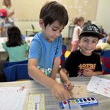 Echo Horizon School Photo #6 - Collaboration, focus, and friendship-classroom magic in action.