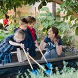 Foothill Country Day School Photo #3 - KinderGARDEN is not just a word here! Our students actually get dirty and maintain a real garden!