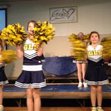 Grace Lutheran School & Preschool Photo - The Lightning Cheerleaders performing at a pep rally.
