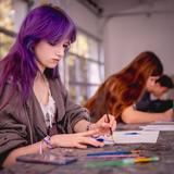 Besant Hill School Photo #5 - Creativity thrives in our light-filled atelier, where students explore film, photography, painting, ceramics, and more. Visual arts come alive through hands-on projects and inspiring trips to top galleries and museums in L.A. and Santa Barbara.