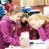 Hebrew Academy Photo #3 - Thanks to an amazing team of teachers that engage our students in the classroom every day; maximizing every opportunity for academic, social and emotional growth.As part of our science club, our fifth graders created a weather system in a bottle gaining a deeper understanding of how weather systems are developed.