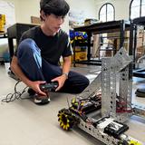 Hillbrook School Photo #12 - Our Upper School's inaugural robotics team is off to a great start!