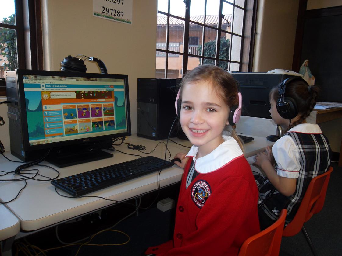 Mission Basilica School Photo - MBS has two technology labs