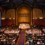 Buffalo Seminary Photo #8 - Every student at the school particpates in graduation; the close by Westminster Presbyterian Church has been a generous and spacious host for our ceremony for a century.