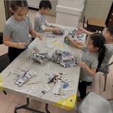 Transfiguration School Photo #12 - Students working on Art projects