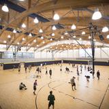 Trinity-Pawling School Photo #2 - The Smith Field House is a 20,000-square-foot facility, which houses a gymnasium, two full basketball courts, an additional half court and workout area, locker rooms, a trophy area, and an Athletic Hall of Fame room. The building not only serves as a state-of-the-art athletic facility, but is also enjoyed daily as a student social center and gathering space.