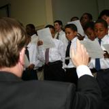 Agape Corner Boarding School Photo #3 - The boy's choir performing at our annual thanksgiving celebration.
