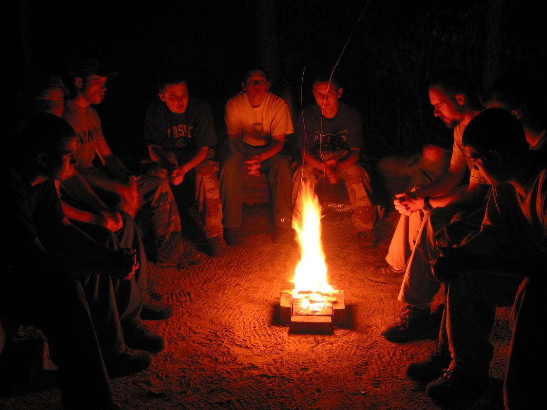 Cameron Boy's Camp School Photo #1 - Reflection is an important part of camp. We end every day around a campfire celebrating our successes and planning for the next day.