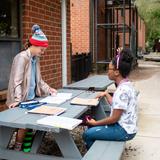 Greensboro Montessori School Photo #11 - Our classrooms feature easy access to the outside, where prepared outdoor environments augment and support learning across all subjects.