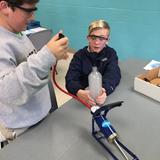 Hickory Day School Photo #3 - Conducting science experiments at the Catawba Science Center.