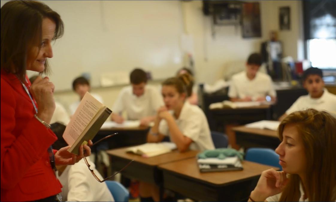 Our Lady Of Mercy Catholic School Photo - Our rigorous curriculum, which includes studying and analyzing Dickens and Shakespeare in 8th grade, prepares our students for any college-prep high school.