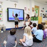 St. Thomas More Catholic School Photo #5 - Preschool students engaged in learning