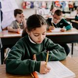 Saint Michael Catholic School Photo #5 - Hard at work!