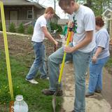 Fairfield Christian Academy Photo #2 - Work at Camp Echoing Hills prepares the outdoor learning center for their Special-Needs Sports Camp each spring.