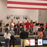 East Richland Christian Schools Photo #17 - Our Pep Band playing the National Athem before a home basketball game.