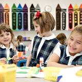 St. James School Photo #8 - Our kindergarten students get a strong foundation of skills that supports future growth, all in a fun-filled environment that gets students excited about learning.