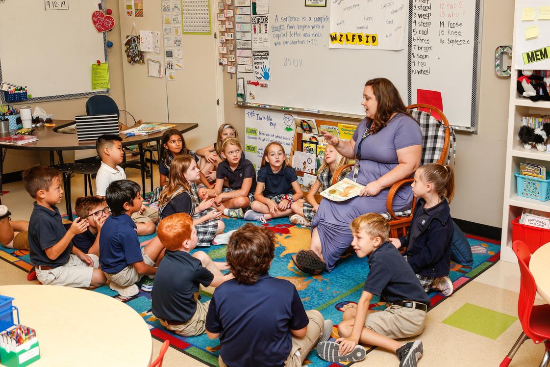 Casady School Photo - Casady School includes four divisions: Primary for Pre-K, Lower for grades 1-4, Middle for grades 5-8, and Upper for grades 9-12.