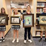 Metro Christian Academy Photo #27 - Students participated in the Sutton Student Art Competition, in which they researched conservation topics, created an original artwork, and wrote an accompanying essay.