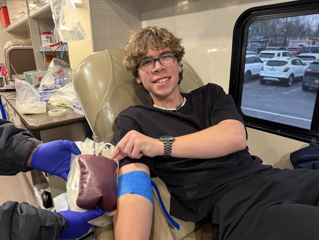 Metro Christian Academy Photo #30 - Metro Christian students, faculty, and staff made a vital difference by donating blood with Our Blood Institute in Tulsa.