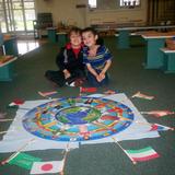 Ag Montessori School Photo #5 - Flags of the nations.