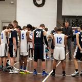 Bethel Christian School Erie, PA Photo - BCS Basketball before a home game