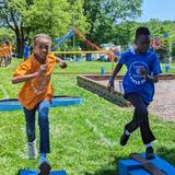 Center School Photo #21 - Who is ready for field day! This is one of our most anticipated school-wide events! Who will win, Blue or Orange?