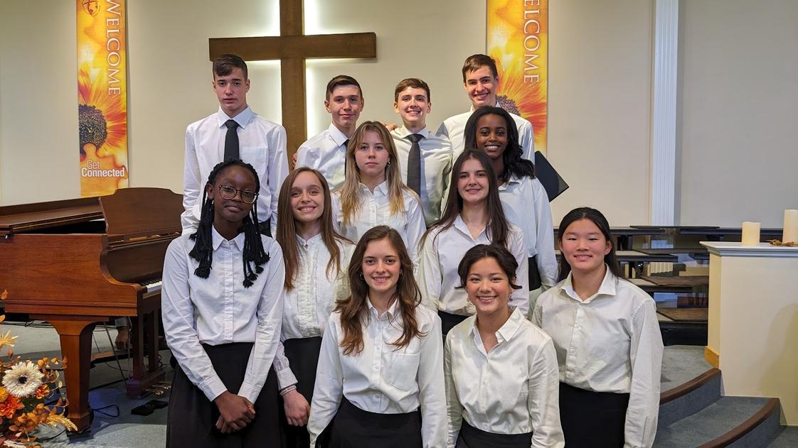 Emmaus Baptist Academy Photo - Our High School students participated in an All State Choir sponsored by Keystone Christian Education Association in November, 2023.