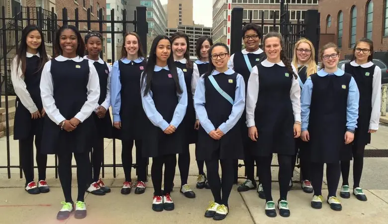 Jw Hallahan Catholic Girls' High School Photo #2 - Hallahan student ambassadors, ready to show you around their school!