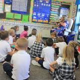 Lititz Area Mennonite School Photo #3 - Kindergarten reading time