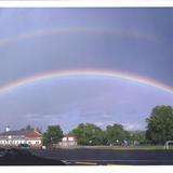 Penn Christian Academy Photo #1 - Double rainbow over Penn Christian Academy in East Norriton, PA-- A beautiful reminder of God's Promise!