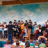 River Valley Waldorf School Photo #10 - Orchestra rehearsal underway for an evening performance.