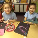 Sacred Heart School Photo #8 - Proud kindergarten artists enjoy sharing their creativity. They are so talented!