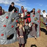 St. Francis Xavier Catholic School Photo #2 - Students on Playground