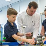 Wyoming Seminary Lower School Photo #9 - The Lower School's STEM School introduces advanced concepts such as robotics while developing collaboration and communication skills and a love for science and mathematics.