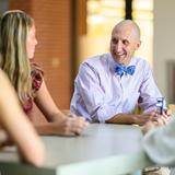 St. George's School Photo #30 - Head of School Michael C. Wirtz chats with students.