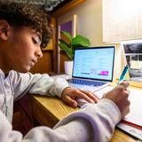 St. George's School Photo #27 - Getting some homework done during Quiet Hours.