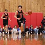 St. George's School Photo #7 - Tyler Kolek playing at St. George's School in 2020, the year he graduated. Tyler was drafted into the NBA in 2024 and is now a member of the New York Knicks.