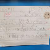 Strickland Christian School Photo #6 - Kindergarten Sentence Dictation in March